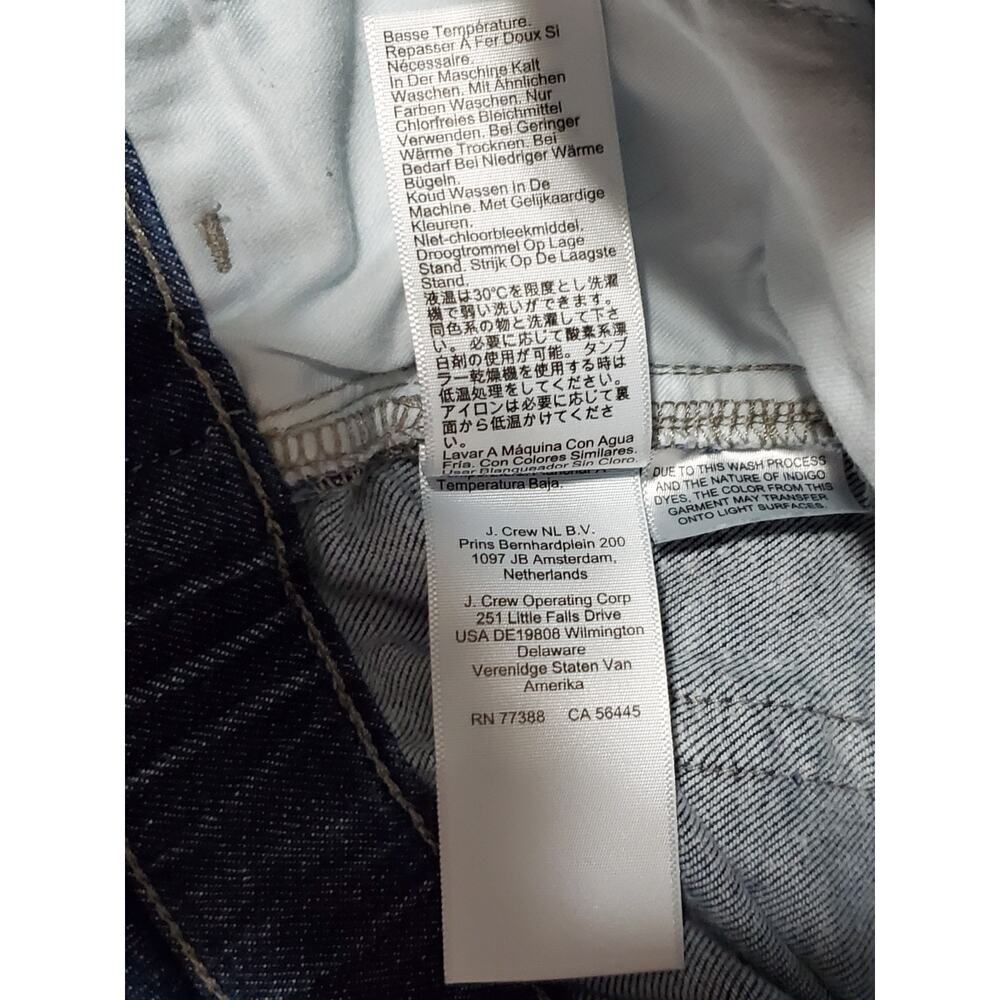 J.Crew Women’s High-Rise Wide-Leg Jeans Size 24 Blue Denim - Picture 3 of 13